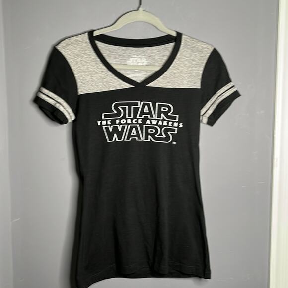 Star Wars Black and Gray Short Sleeve T Shirt Size Small - Picture 7 of 7
